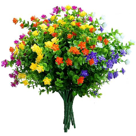 uv resistant flowers for outside|uv protected outdoor artificial flowers.